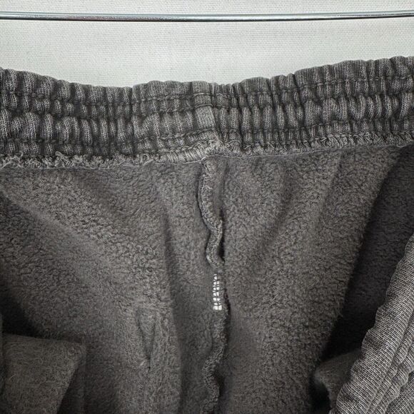 Unbranded Sweatpants Mens Large* Charcoal Gray Myeahh Graphic Heavyweight Lounge - Picture 8 of 11